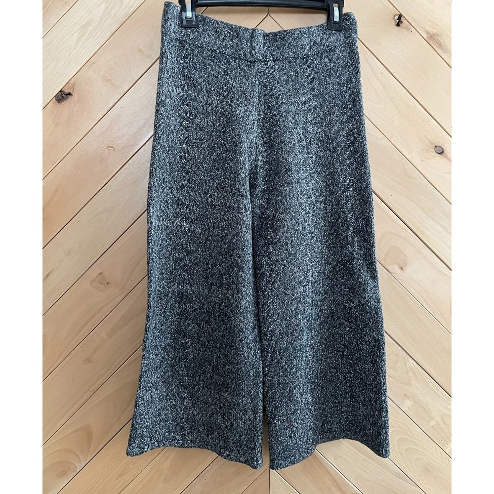 Lulu's Grey Wide Leg Sweater Pants